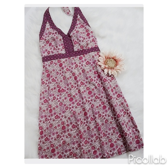 GAP Dresses & Skirts - GAP Floral Print Summer Halter Dress